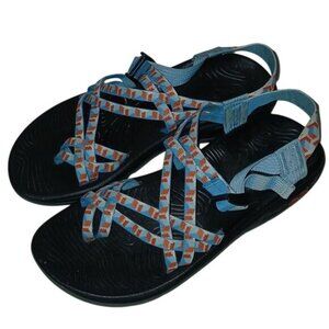 Chaco Blue Hiking Sandals